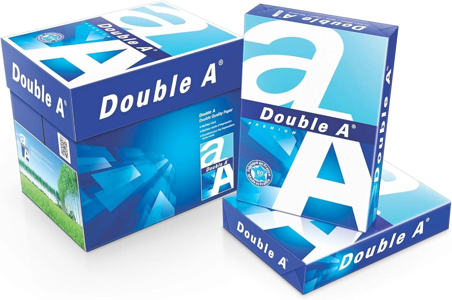 Double A A5 Paper 80 GSM | Box of 10 Reams | 148x210mm